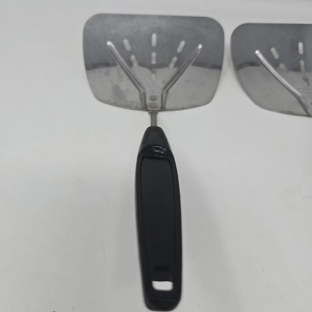Vintage Foley Stainless Steel Spatula Curved Slotted Flipper 5.25